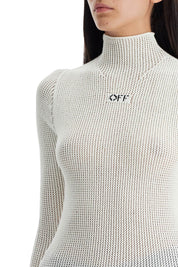 Off-White 'off net high neck top'