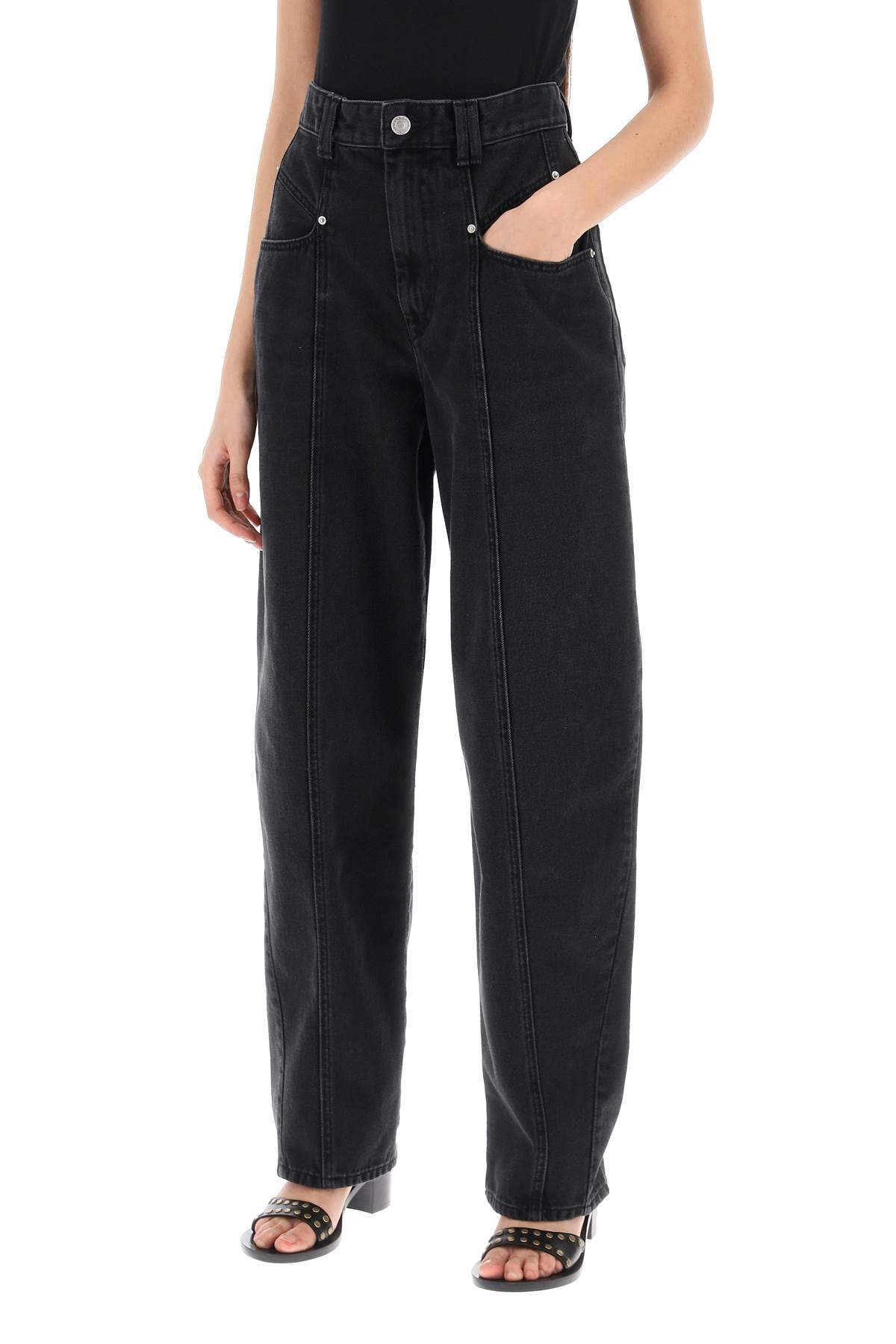 Isabel Marant vetan barrel jeans