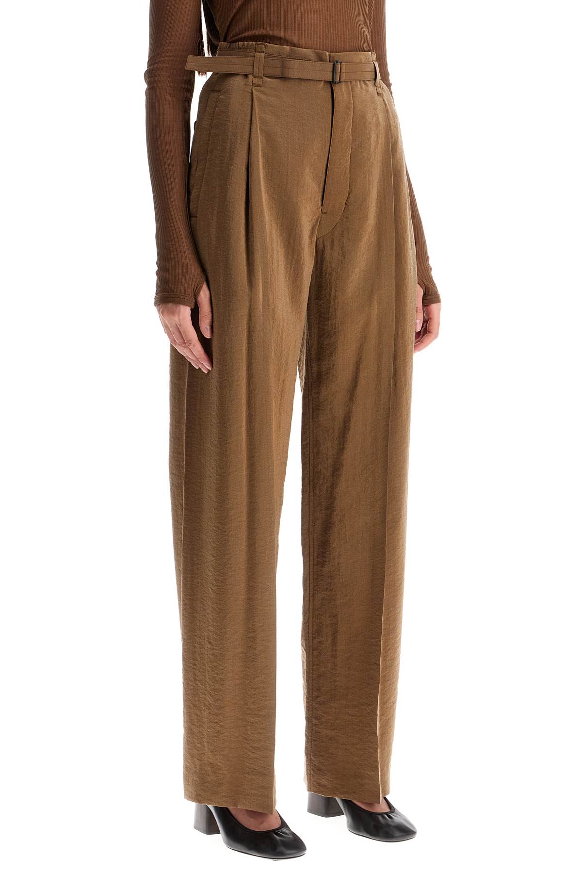 Lemaire dry silk pants for men