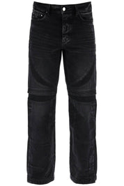 Amiri mx-3 jeans with mesh inserts