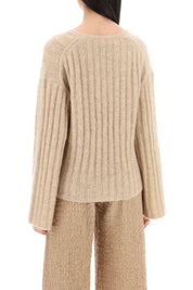 By Malene Birger cimone sweater in flat-ribbed knit