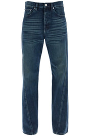 Lanvin jeans with twisted seams