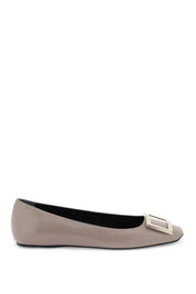 Roger Vivier leather 'trompette' ballerina flats