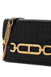 Tom Ford "embossed crocodile leather mini clutch