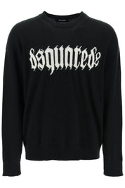 Dsquared2 gothic logo sweater