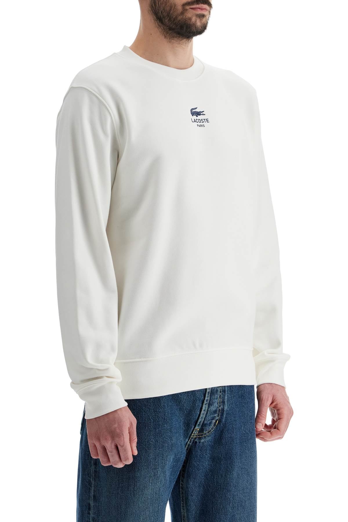 Lacoste classic fit crewneck sweatshirt