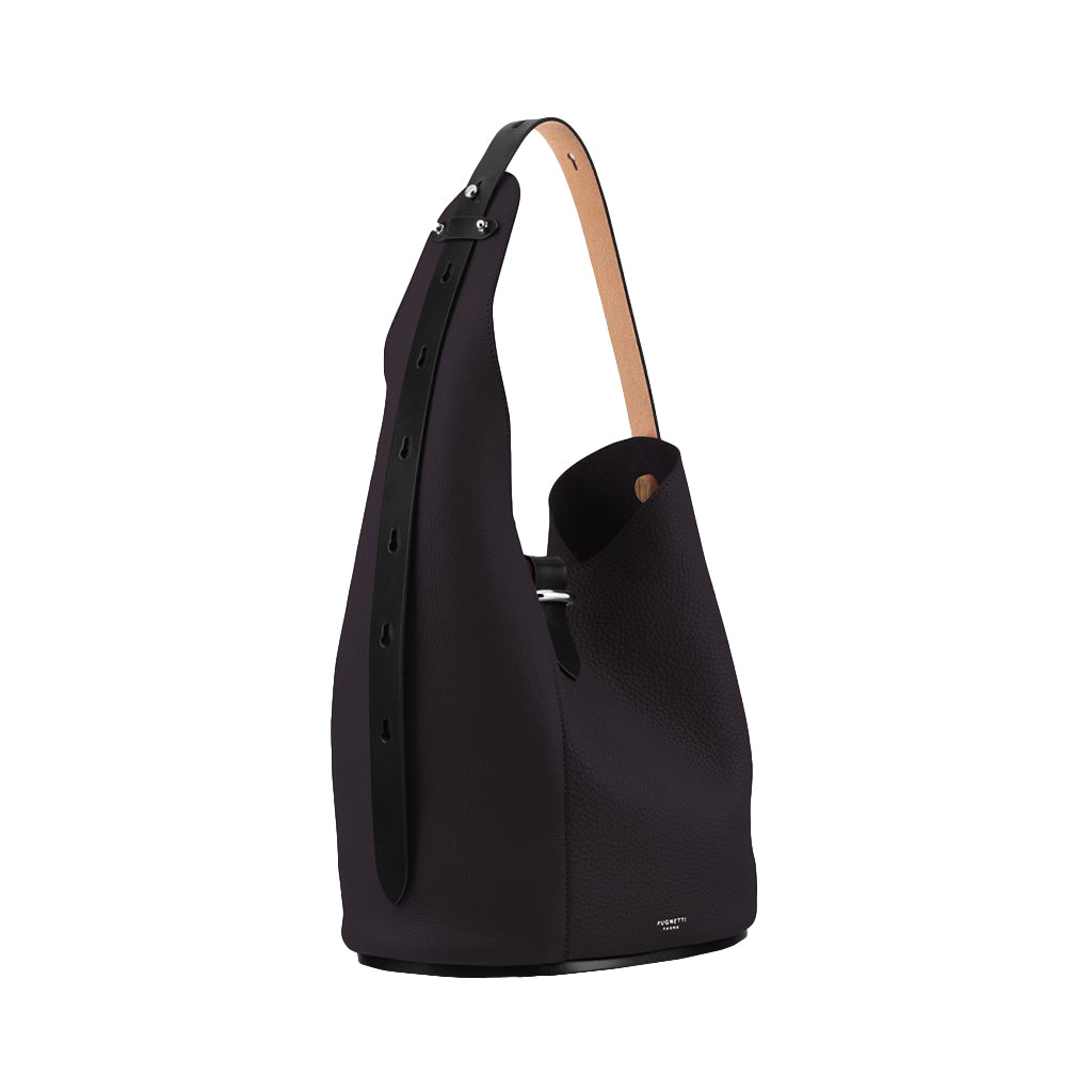 Sissy Calfskin Shoulder Bag by Pugnetti Parma