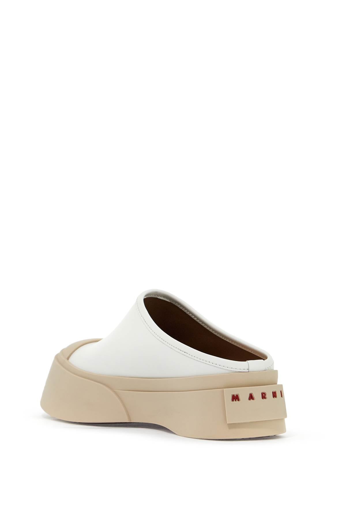 Marni smooth leather pablo clogs