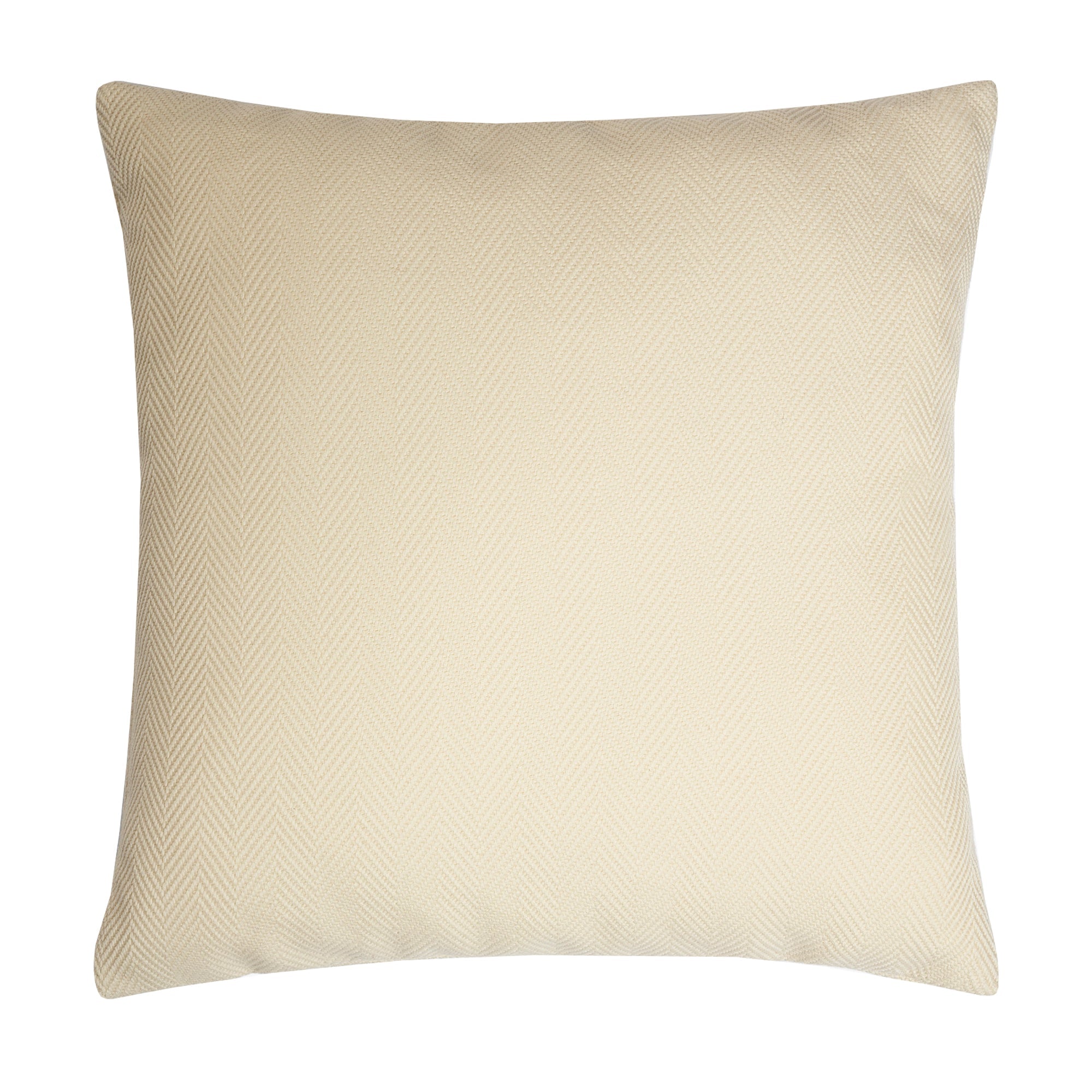 Lo Decor Cortina Herringbone White Wool Cushion