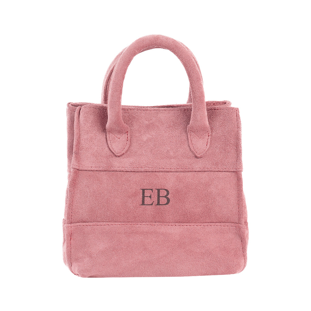 Emmy Boo Suede Panarea Top Handle Bag