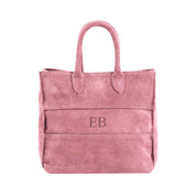 Emmy Boo Suede Panarea Top Handle Bag