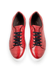Chris Classic Printed Leather Sneaker by Jerelyn Creado