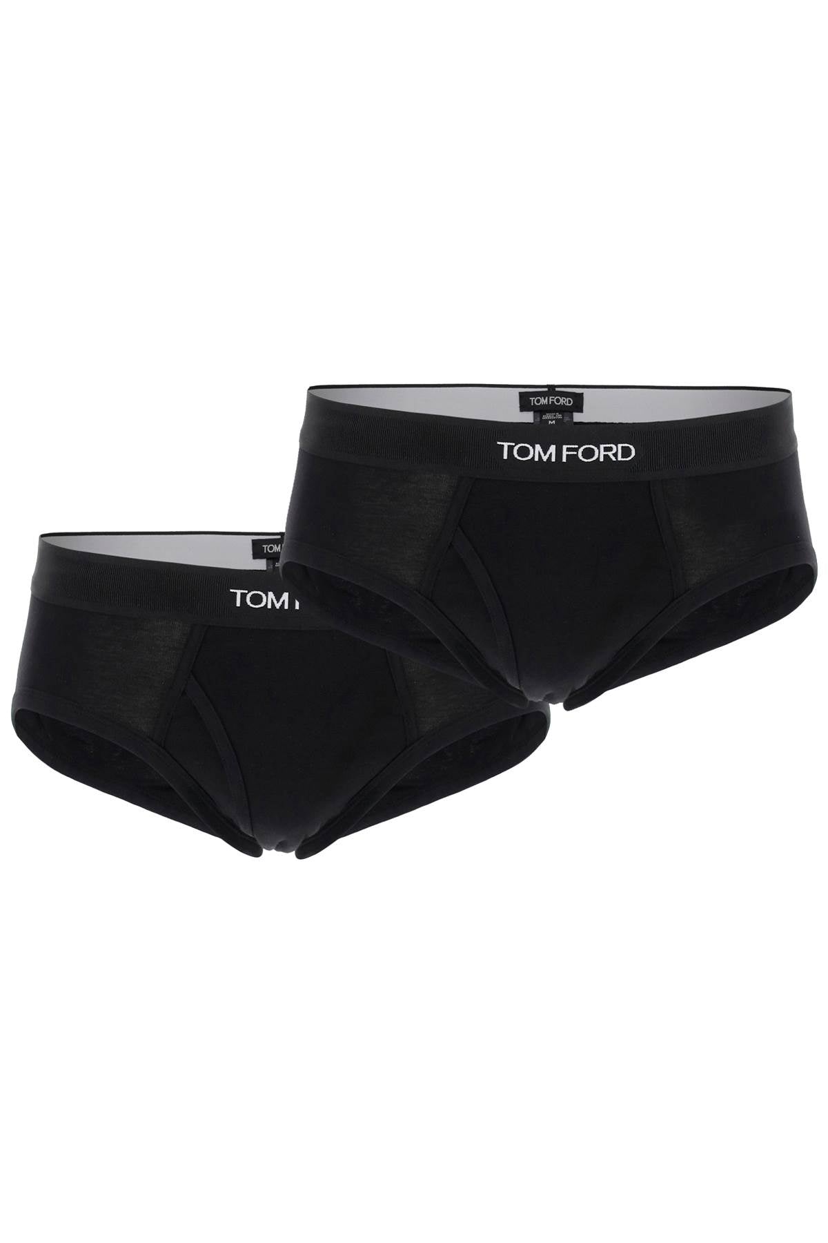 Tom Ford 'bi-pack logo band slip with