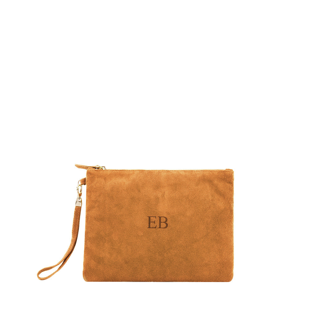 Emmy Boo Suede Luxe Clutch 32