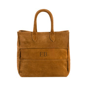 Emmy Boo Suede Panarea Top Handle Bag