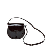 Sara Valente Italian Patent Leather Convertible Crossbody/Belt Bag