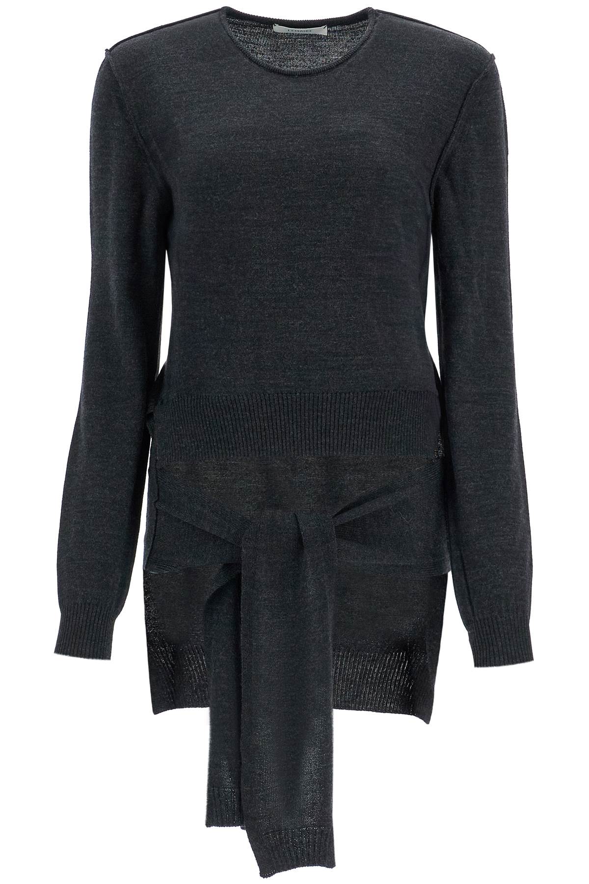 Lemaire knit sweater with tieable