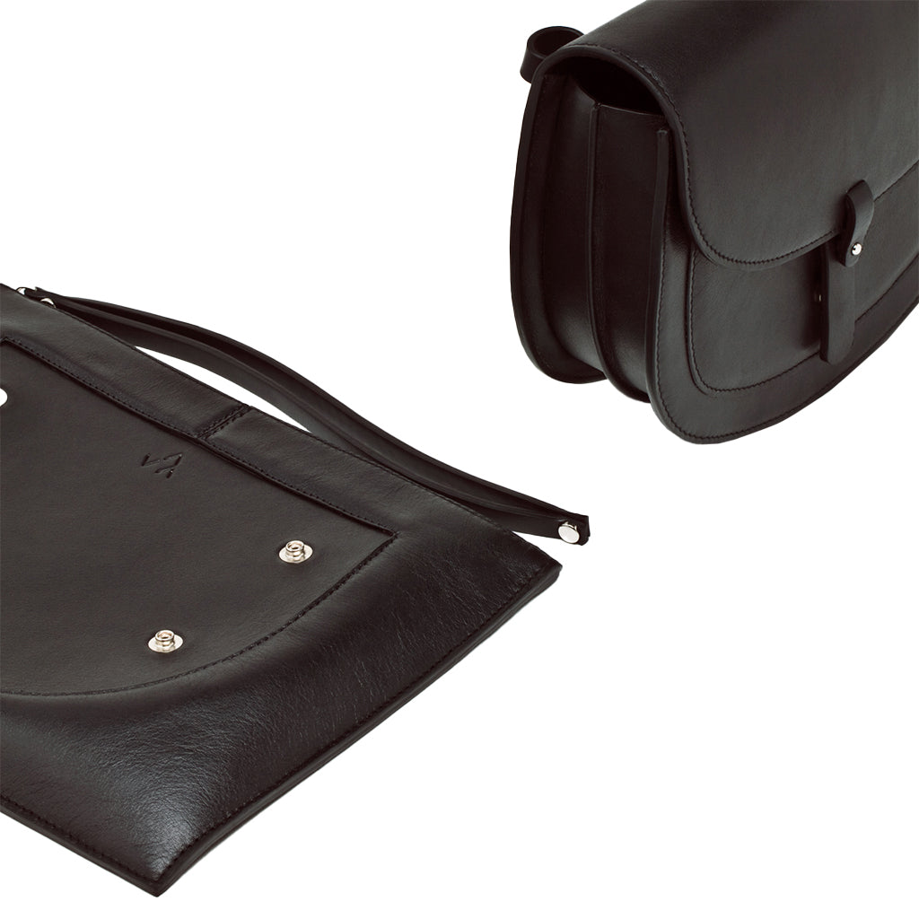 Sara Valente Italian Calfskin Crossbody Bag