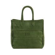 Emmy Boo Suede Panarea Top Handle Bag