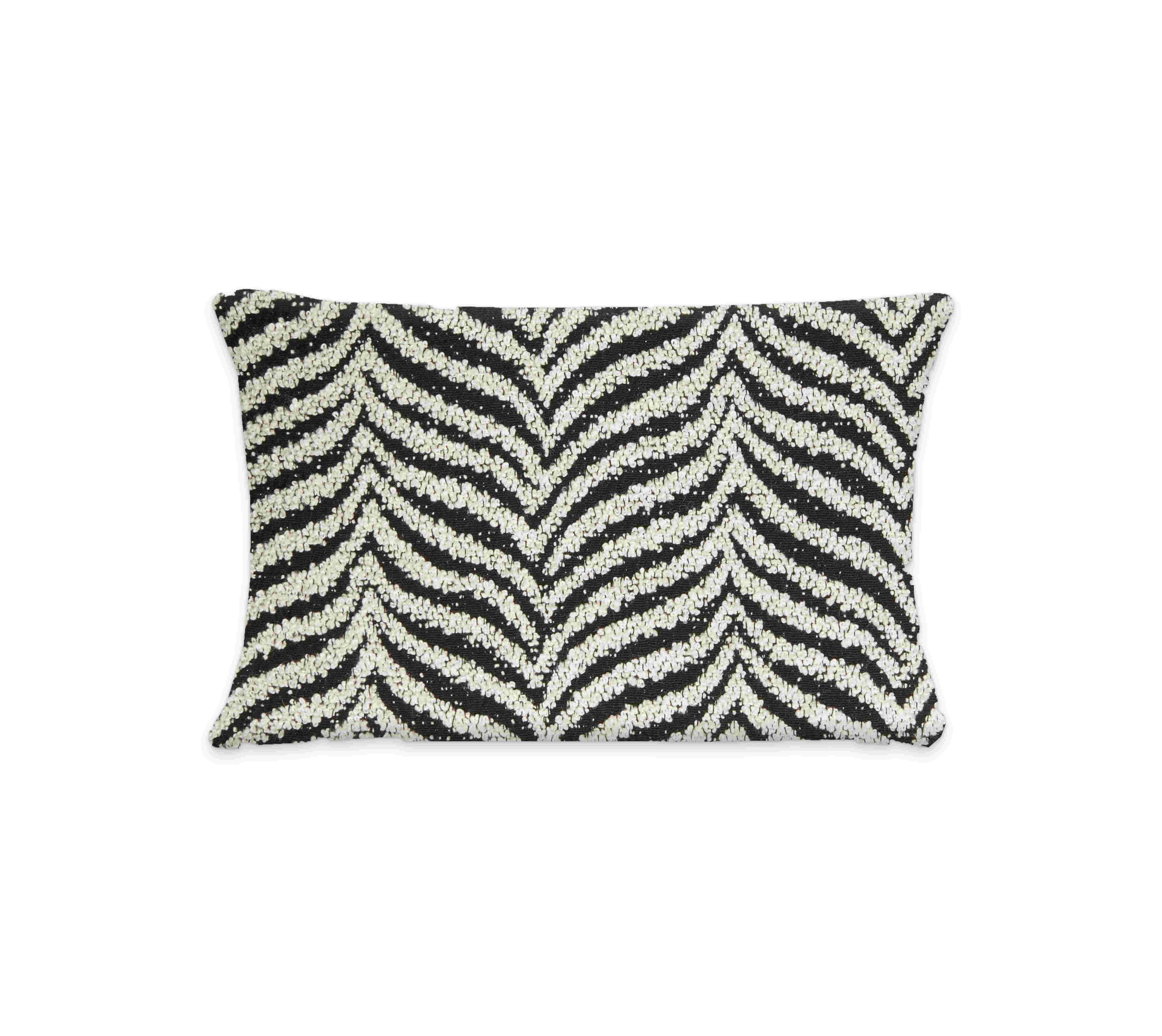 Zebra Luxe Rectangle Cushion