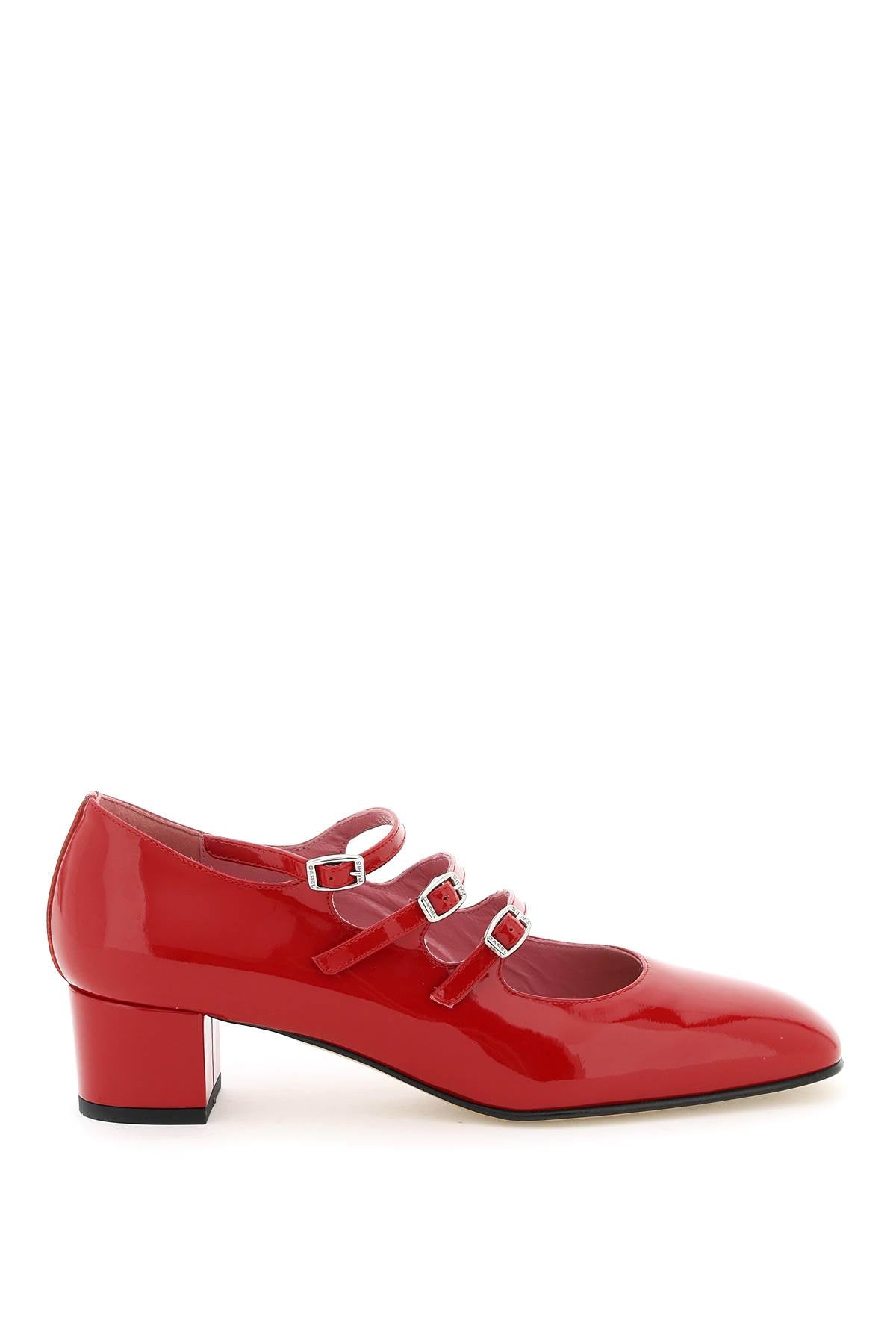 Carel Patent Leather Kina Mary Jane   Red