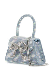 Self Portrait The Bow Micro Bag   Blue