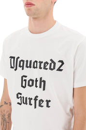 Dsquared2 'D2 Goth Surfer' T Shirt   White