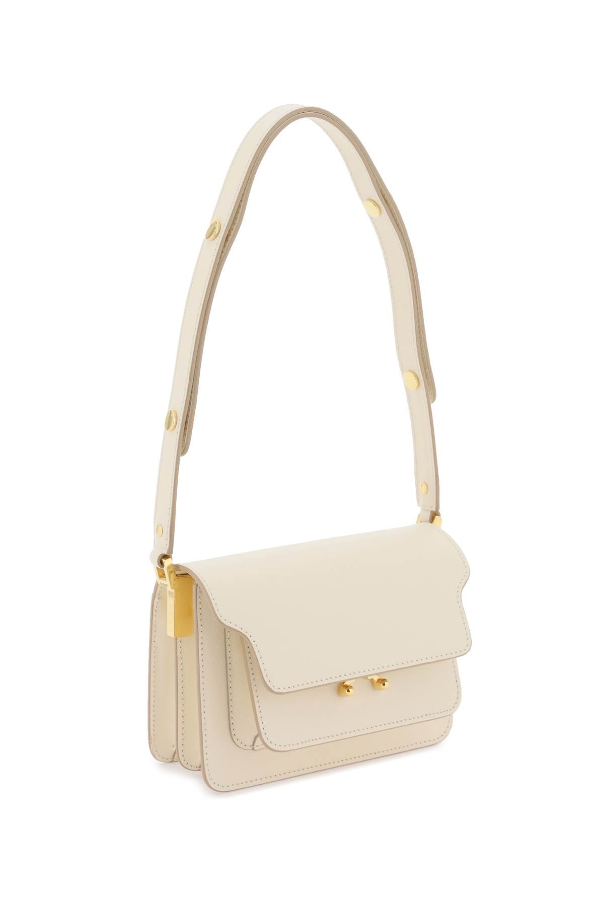 Marni Mini Trunk Bag   White