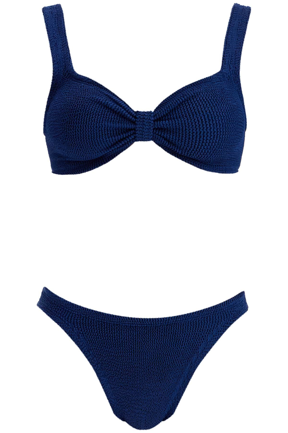 Hunza G. Bonnie Bikini Set For   Blue