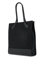 Bally N/S Nylon And Leather Tote Bag   Black