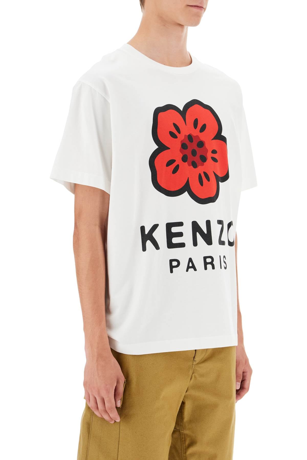 Kenzo "boke Flower Printed T Shirt   White