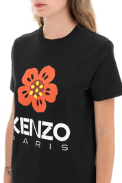 Kenzo Boke Flower Printed T Shirt   Black