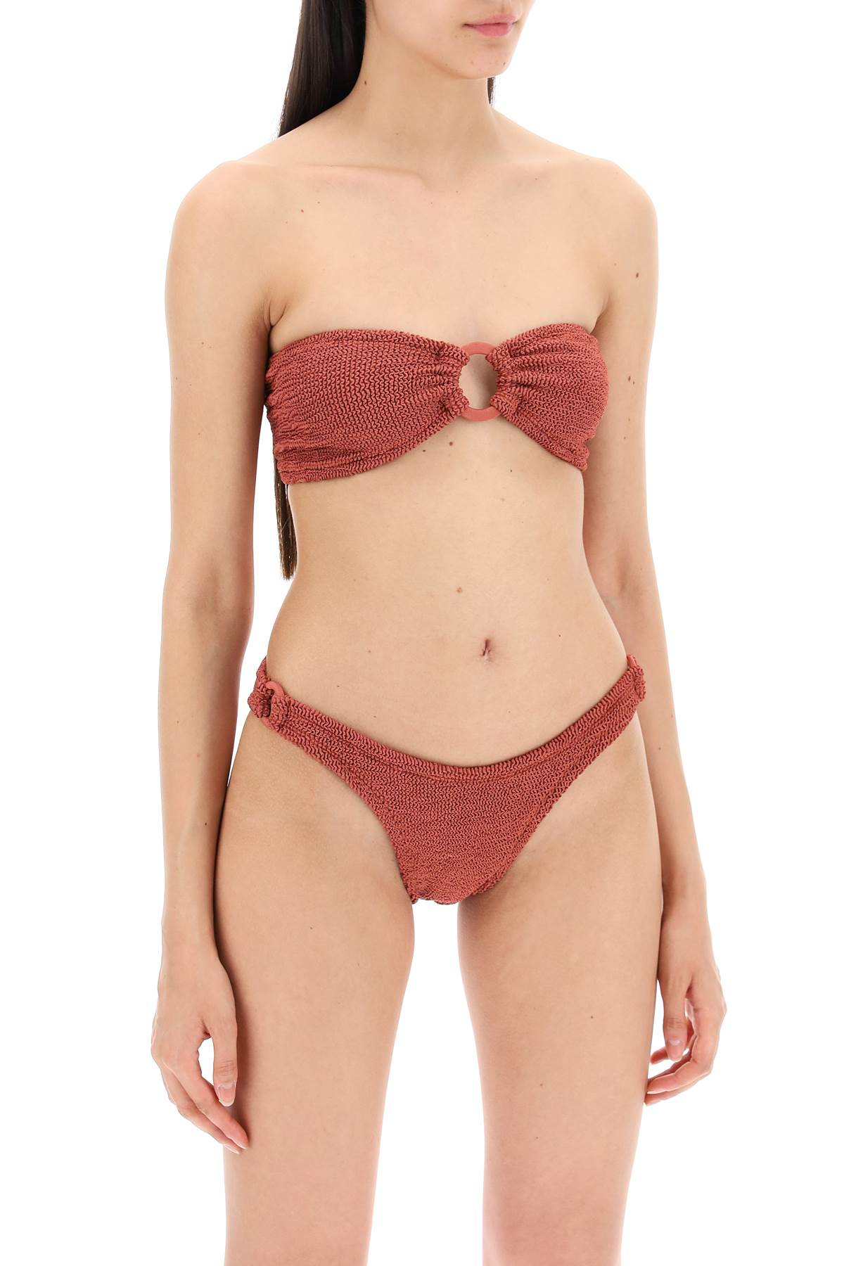 Hunza G. Gloria Bikini Set   Brown