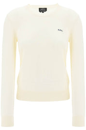 A.P.C. Cotton Victoria Pullover Sweater   White