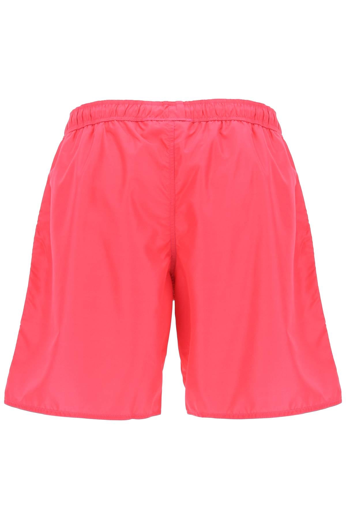 Yesiam Drawstring Swim Trunks   Fuchsia