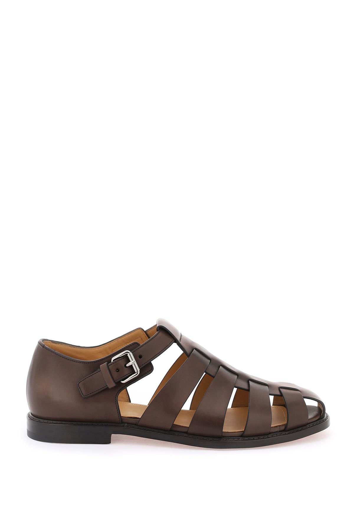 Church's Leather Fisherman Sandals   Brown