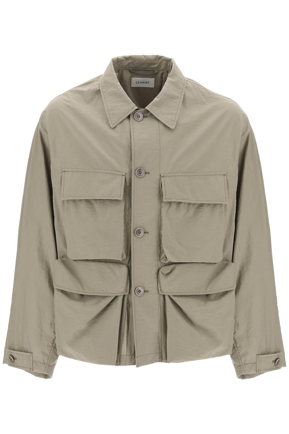 Lemaire Lightweight Multi Pocket Jacket   Khaki