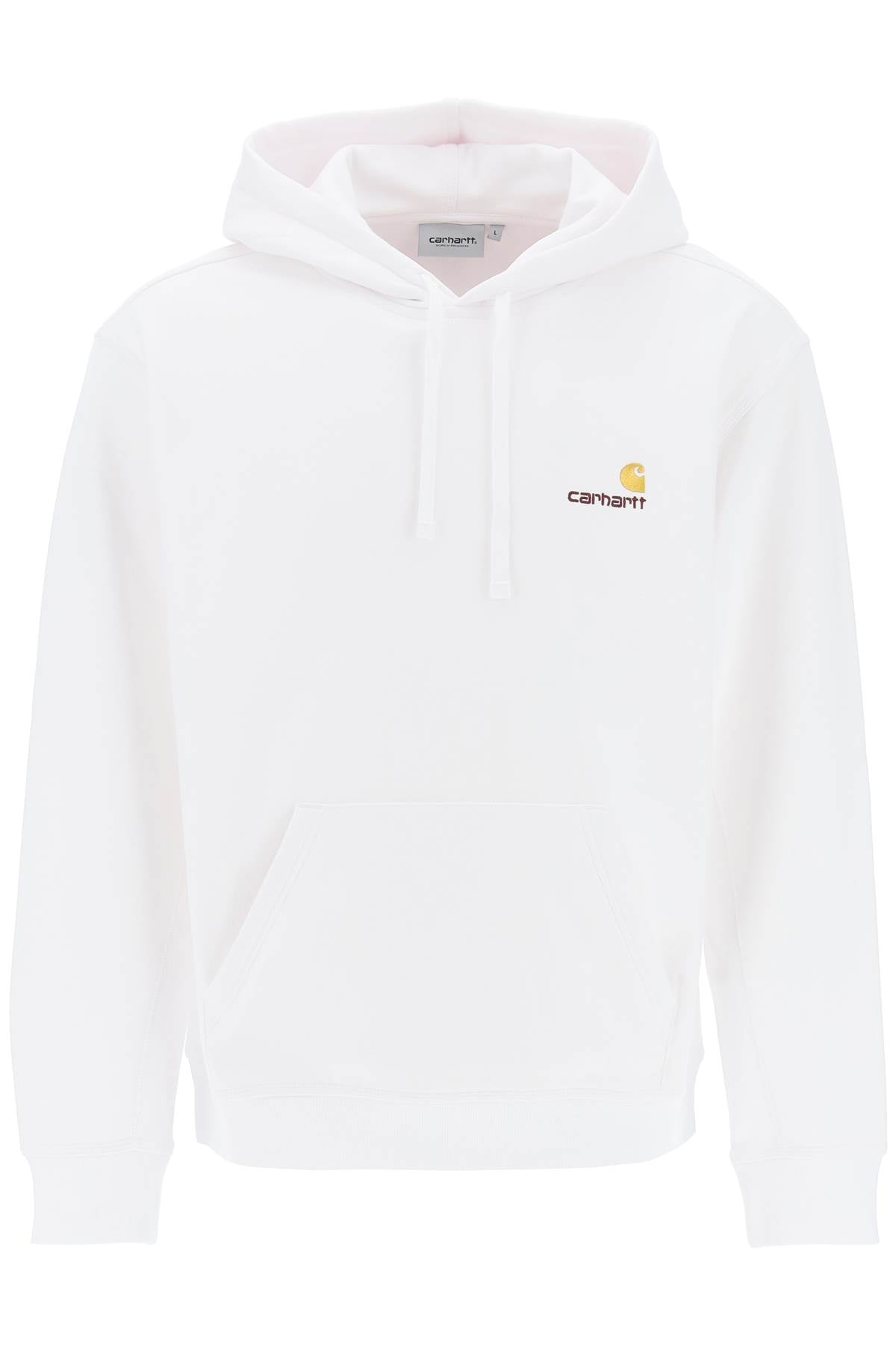 Carhartt Wip American Script Hoodie   White