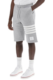 Thom Browne 4 Bar Sweat Shorts   Grey