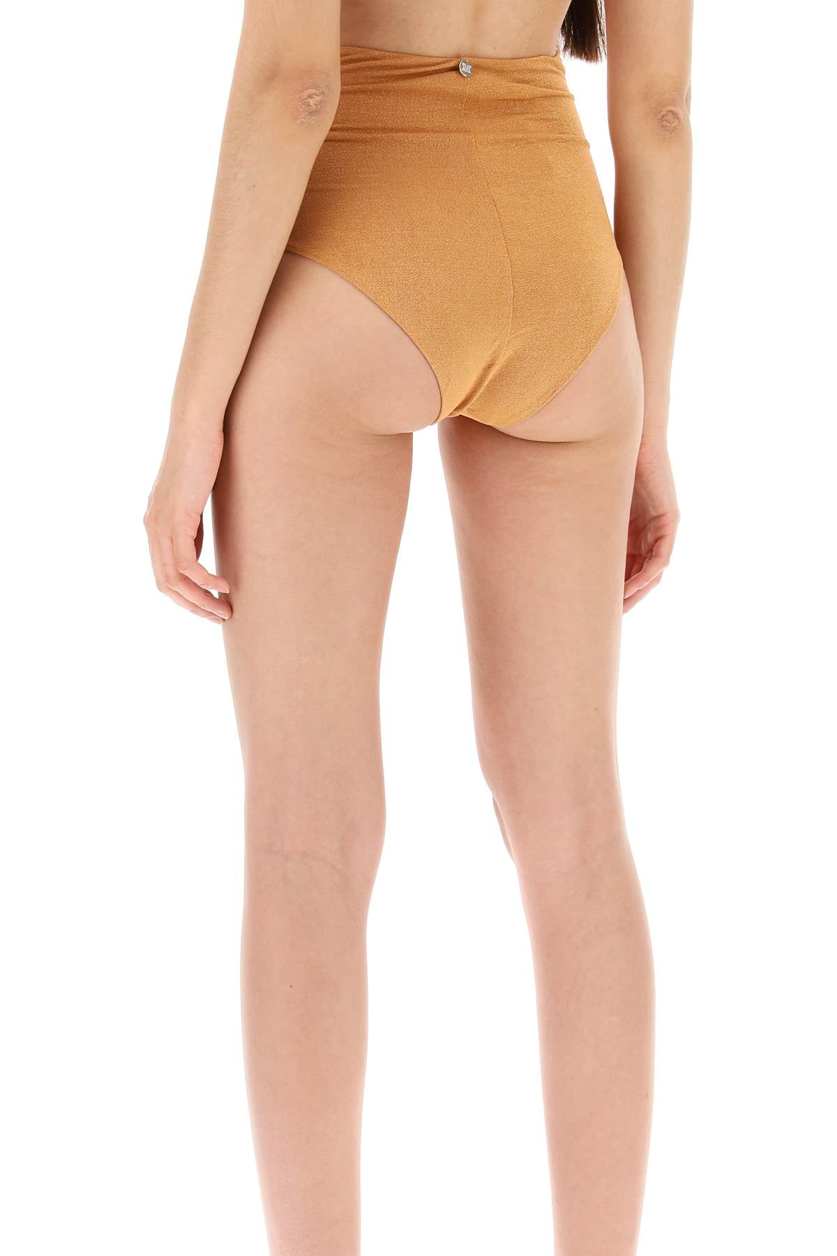 Max Mara Beachwear Replace With Double Quotebikini Briefs In Jersey And Lure   Orange