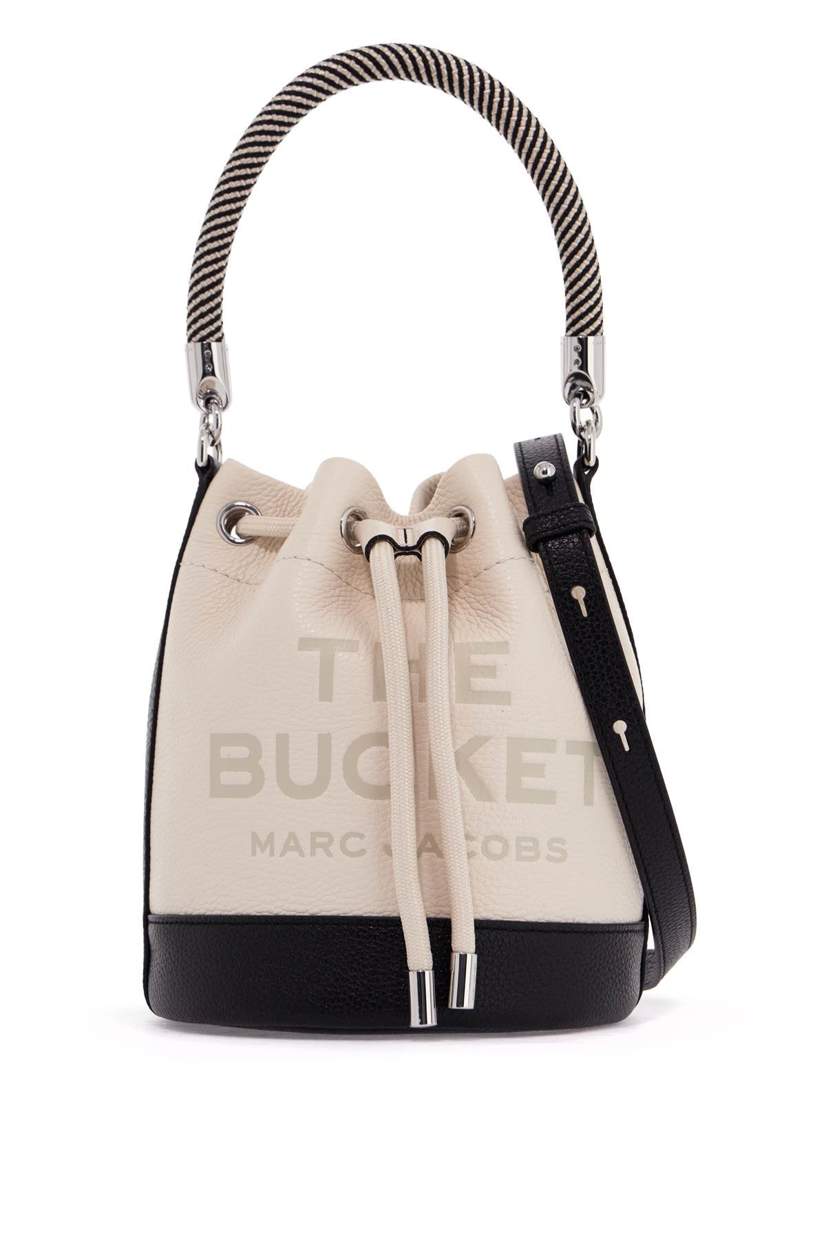 Marc Jacobs The Colorblock Leather Bucket Bag   White