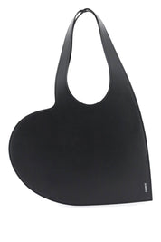 Coperni Heart Shaped Small Tote Bag   Black