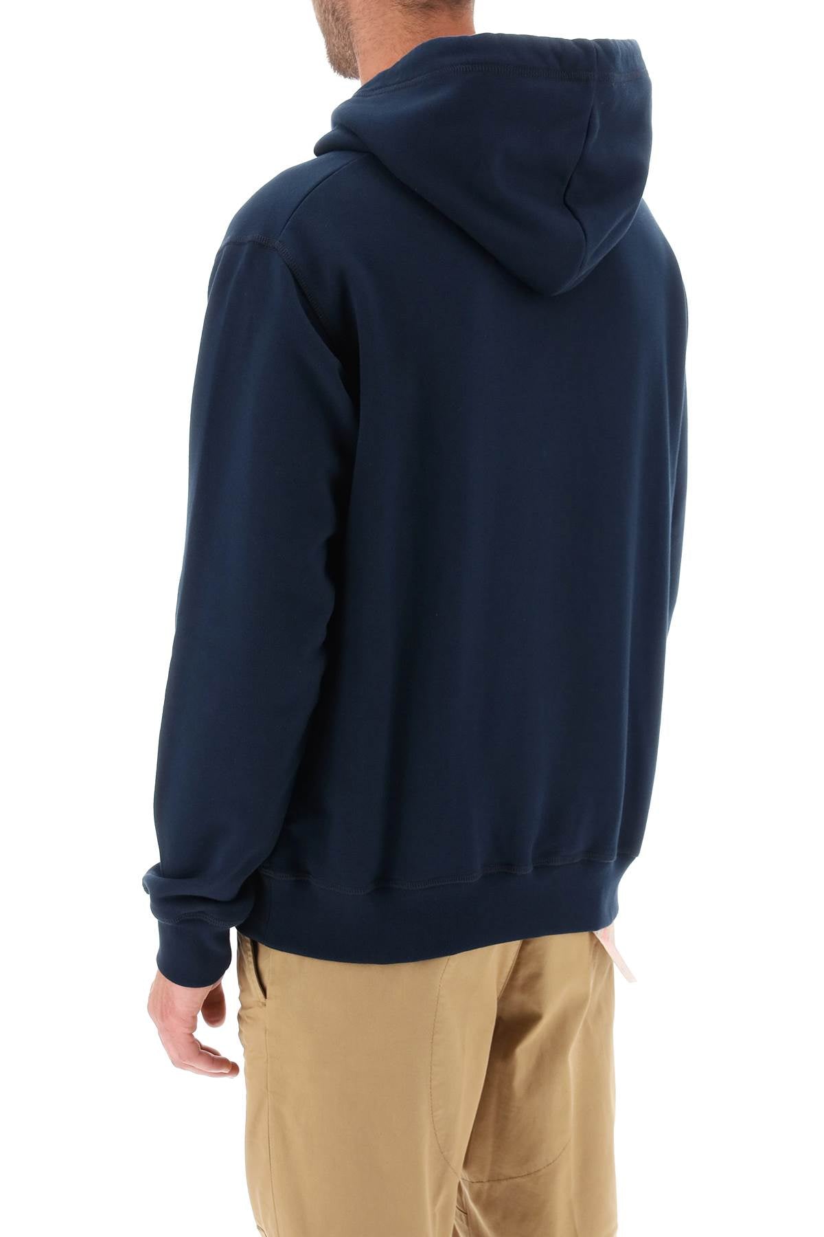 Dsquared2 'University' Cool Fit Hoodie   Blue