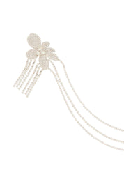 Collina Strada Flower Crystal Pin   Silver