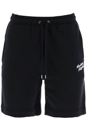 Maison Kitsune Sporty Bermuda Shorts   Black