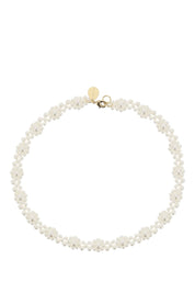 Simone Rocha Daisy Chain Necklace   White