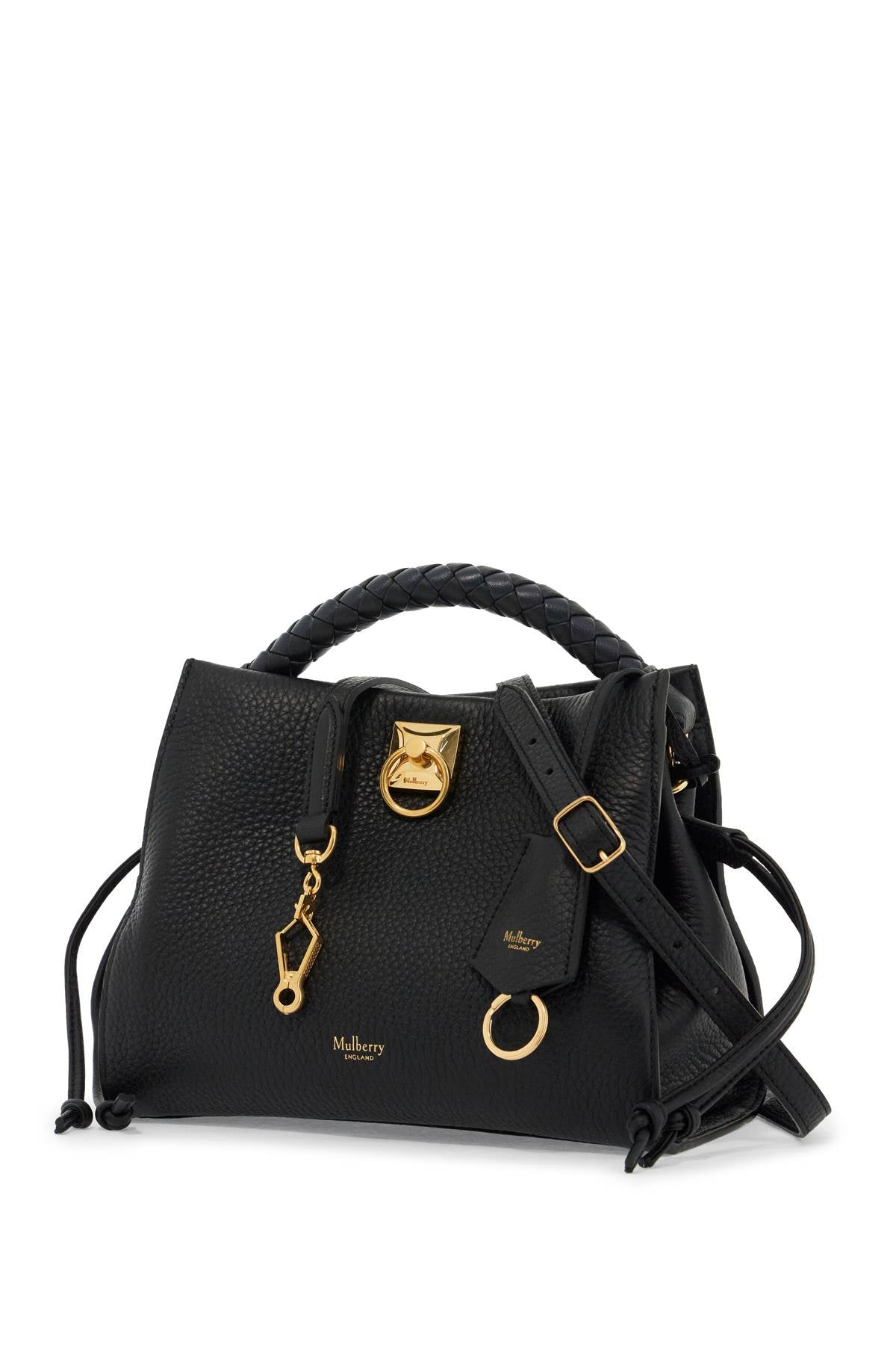 Mulberry Iris Small Handbag   Black