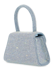 Self Portrait The Bow Micro Bag   Blue