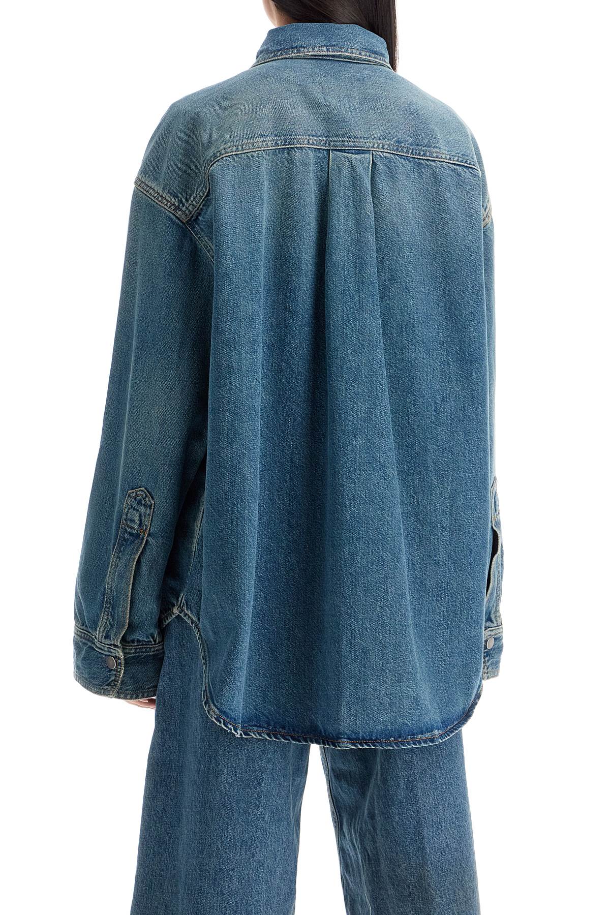 Haikure New Ofelia Oversized Shirt   Blue