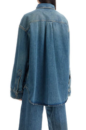 Haikure New Ofelia Oversized Shirt   Blue